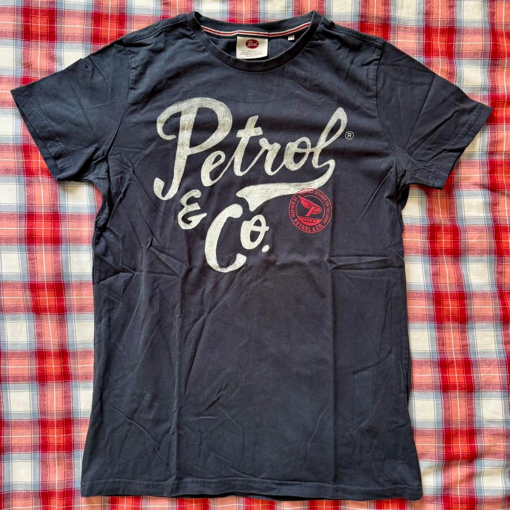 Petrol & Co. T-shirt maat 176 (S), Ophalen of Verzenden, Zo goed als nieuw, Maat 46 (S) of kleiner, Blauw