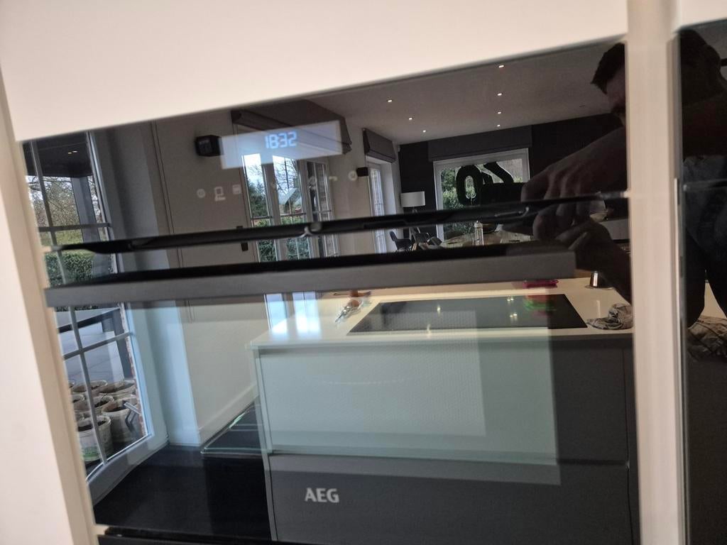 AEG combi-oven/magnetron NIET BESTELD, Elektronische apparatuur, Microgolfovens, Ophalen, Oven