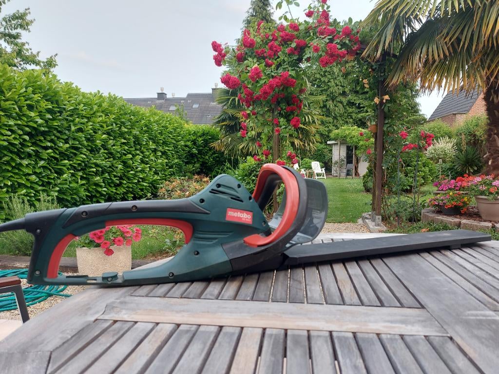 Taille haie Metabo HS8555, Tuin en Terras, Ophalen, Zo goed als nieuw, Metabo