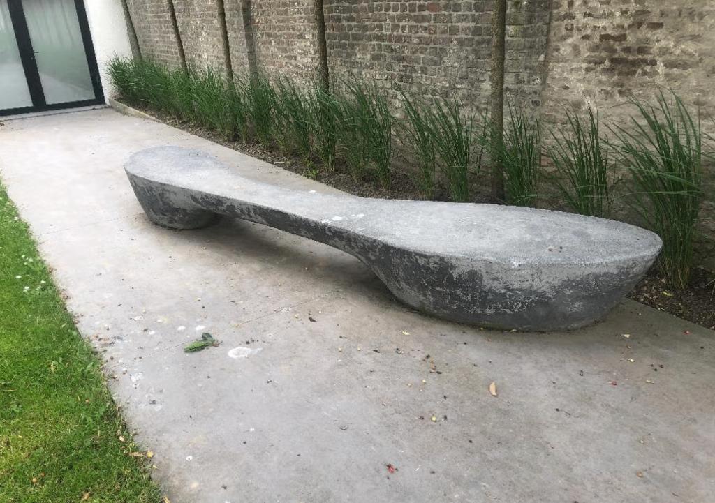 tuinbank arne quinze cityskape sculptuur kunstwerk, Ophalen