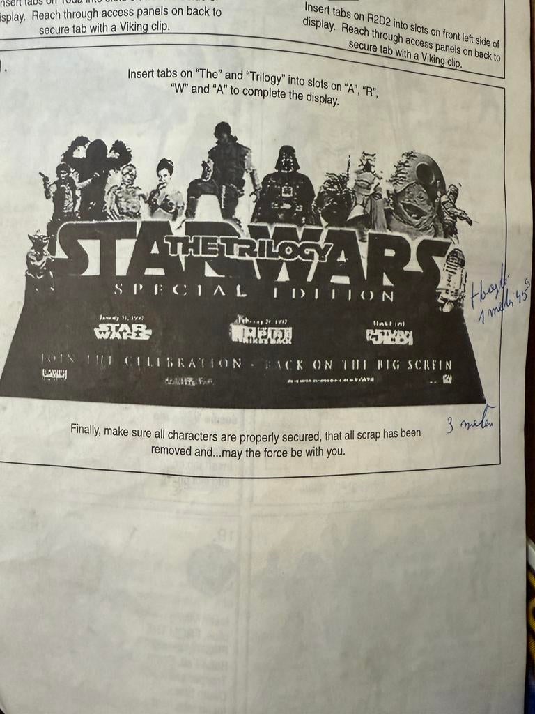 Star wars, Ophalen, Actiefiguurtje