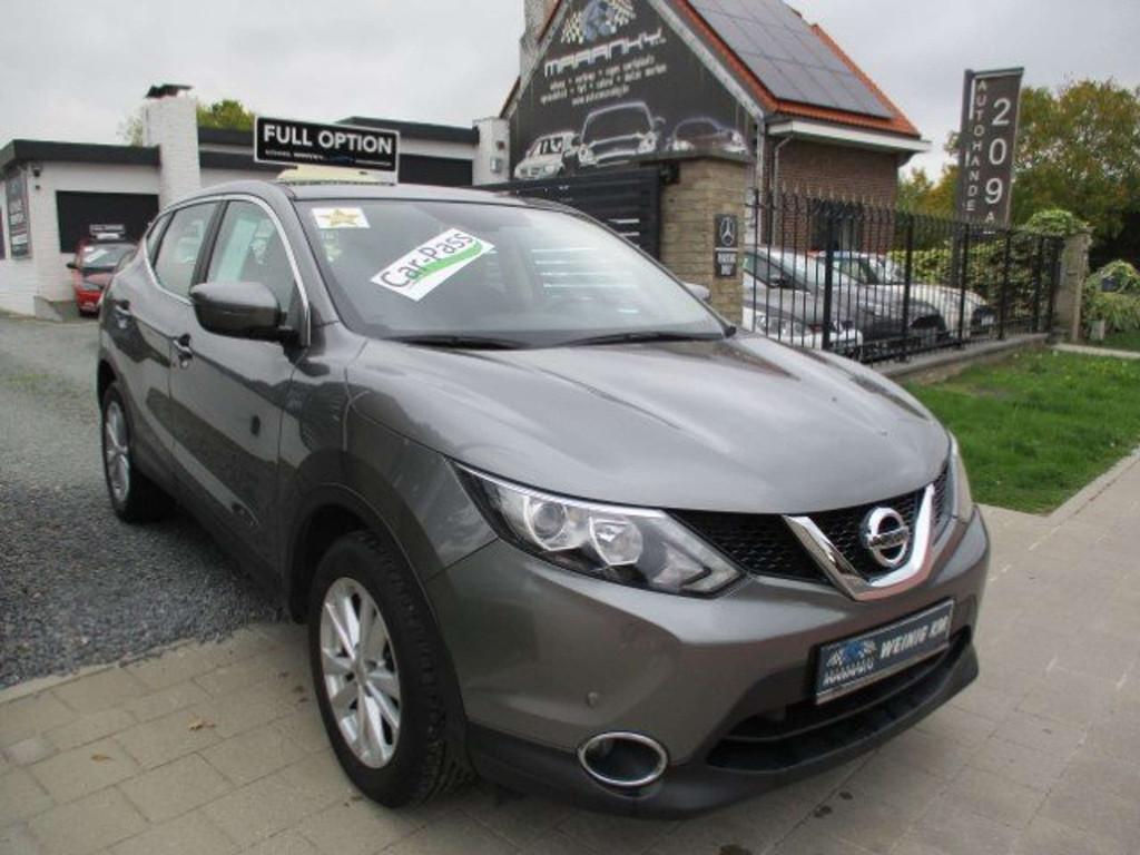 Nissan Qashqai Qashqai 1.2DIG-T TEKNA CAMERA NAVIGATIE PDC C, Auto's, Nissan, Stof, 4 cilinders, 116 pk, Bedrijf