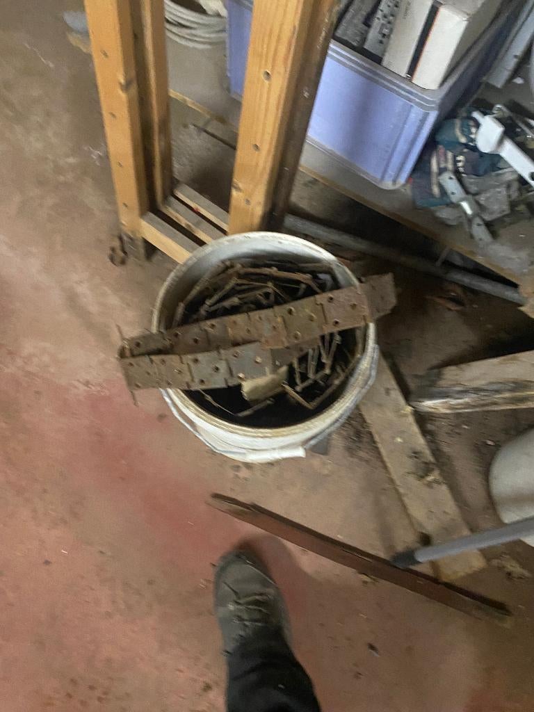 rolluiken, Doe-het-zelf en Bouw, Rolluiken, Ophalen, Gebruikt, Bruin, Minder dan 100 cm