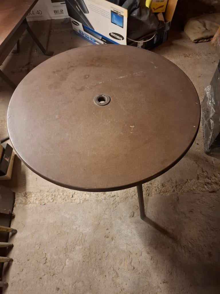 Table ronde diamètre 80cm, Maison & Meubles, Enlèvement