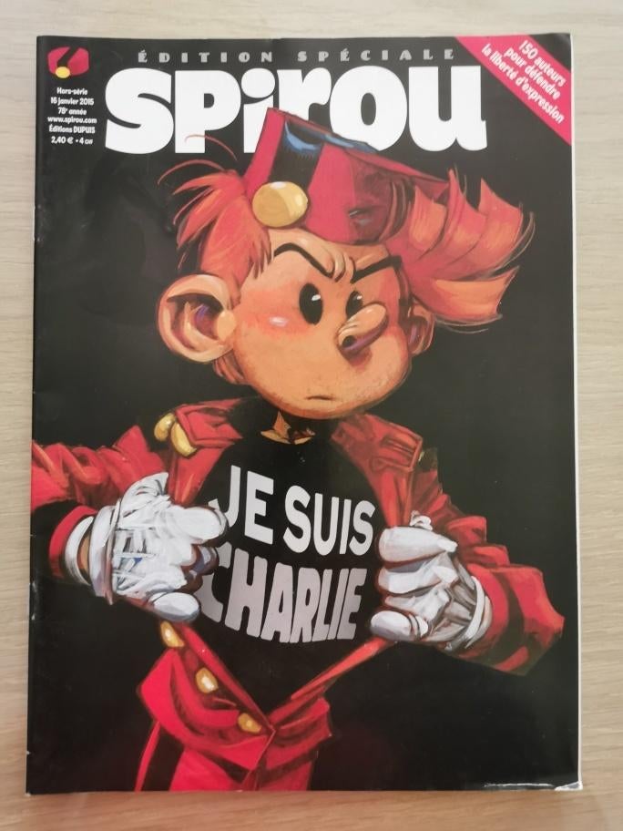 Spirou hors-série du 16/01/2015 "Je suis Charlie"., Livres, Neuf, Enlèvement ou Envoi, Une BD, Divers auteurs