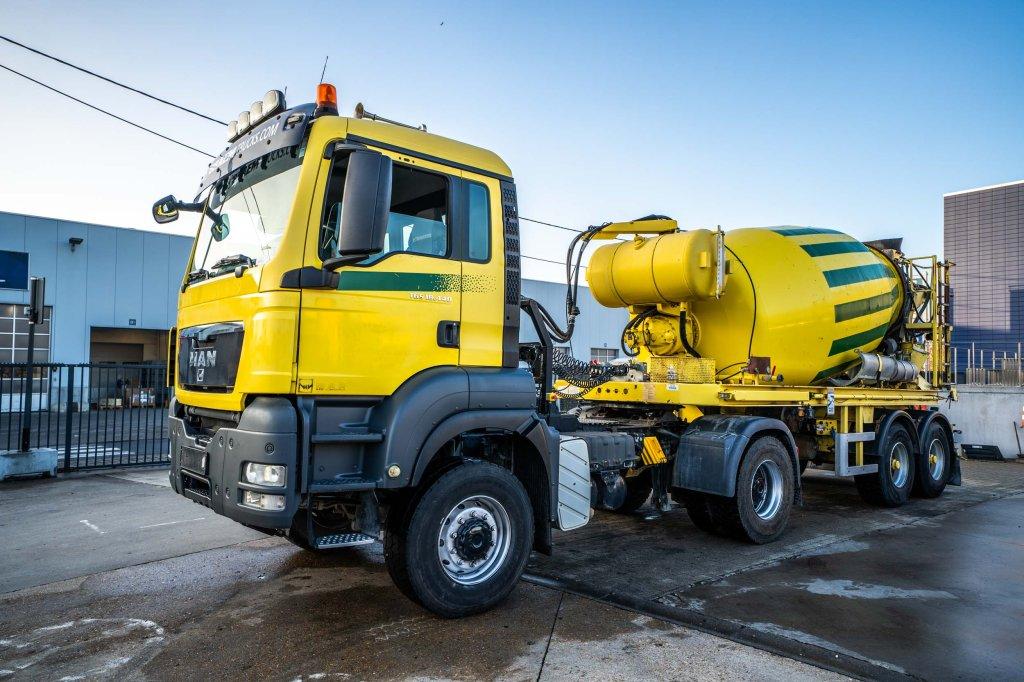 MAN TGS 18.440 BLS 4x4 (+cardan)+STETTER 10M3, Autos, Achat, Entreprise, Boîte manuelle, 440 ch