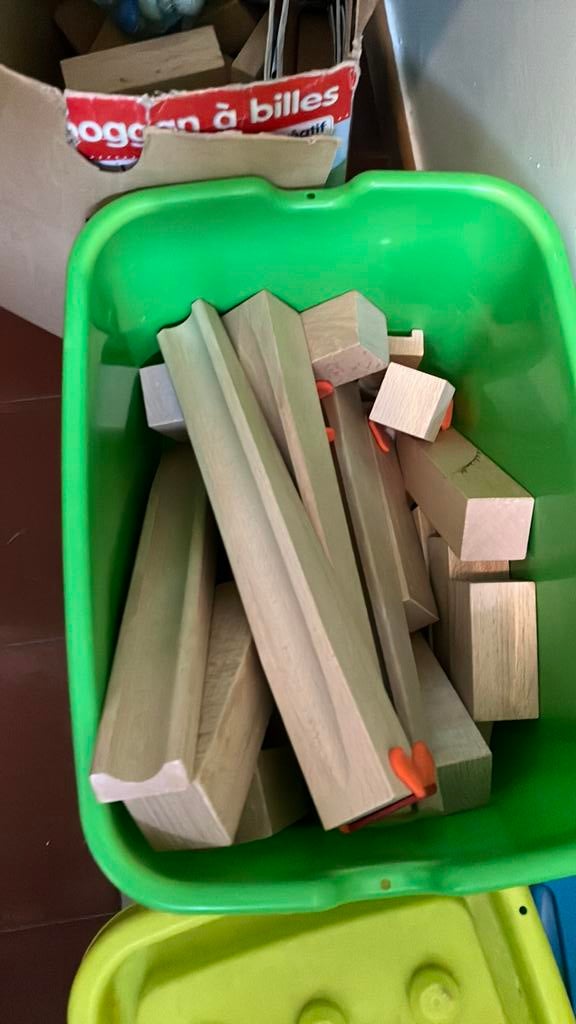 Haba knikkerbaan 2 dozen, Kinderen en Baby's, Ophalen, Zo goed als nieuw