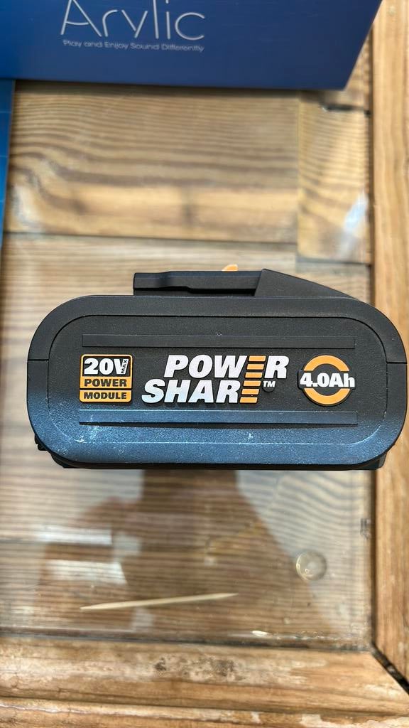 Worx 20vmax batterij met power test, Audio, Tv en Foto, Accu's en Batterijen, Ophalen, Zo goed als nieuw