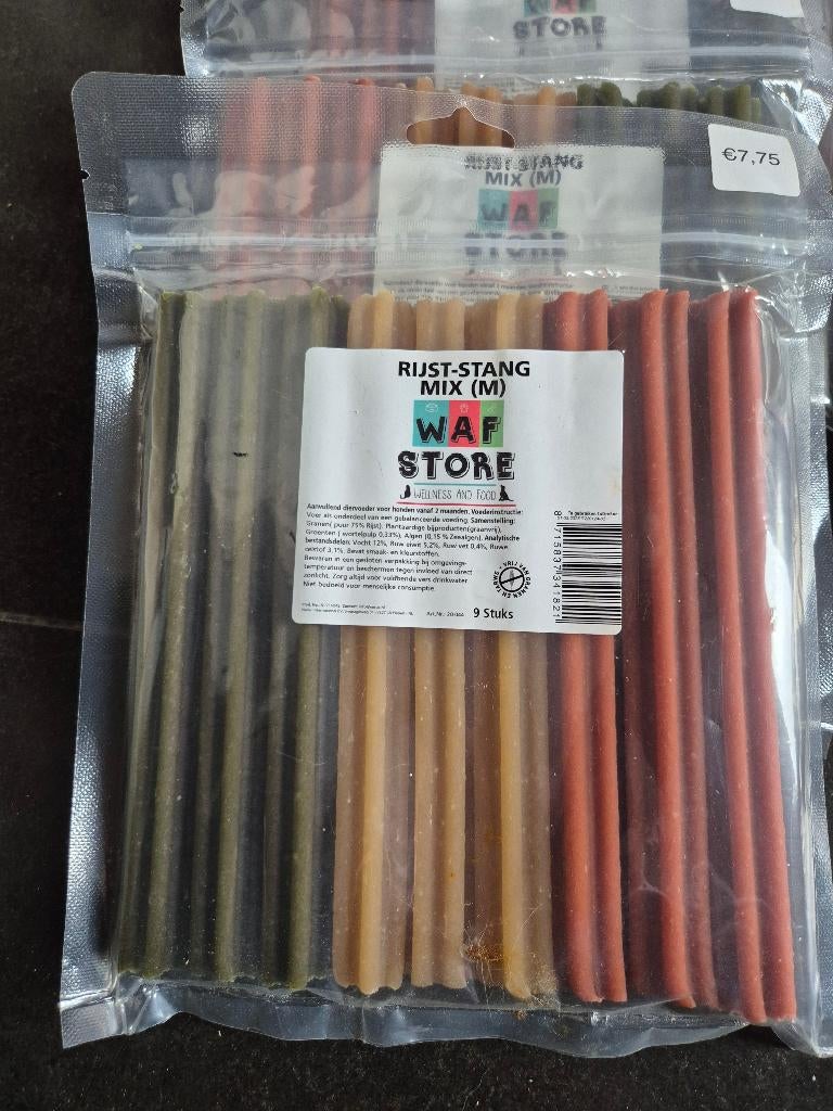 Canne à riz Mix et Natural chien M et S Geel Putte Bruxelles, Enlèvement ou Envoi, Chien