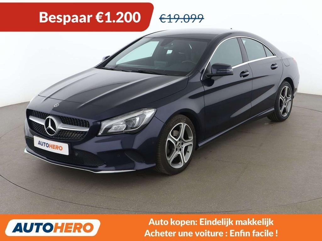 Mercedes-Benz CLA-Klasse 180 CLA 180 d Urban (bj 2018), Auto's, Gebruikt, Zwart, Blauw, 109 pk