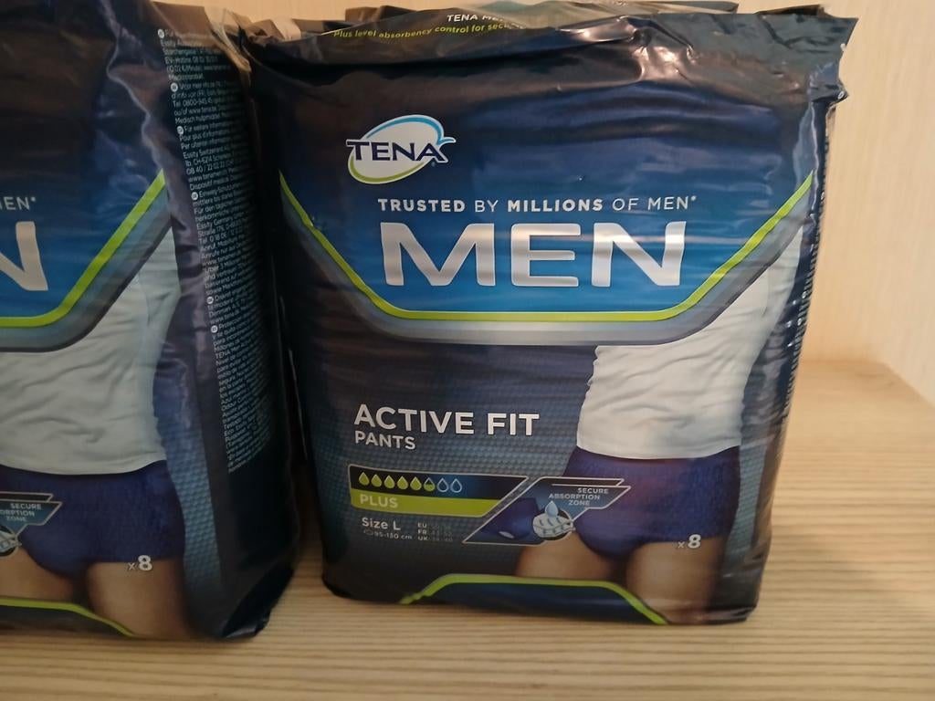 New DOZ VAN 6 pakken Tena men, Diversen, Verpleegmiddelen, Ophalen