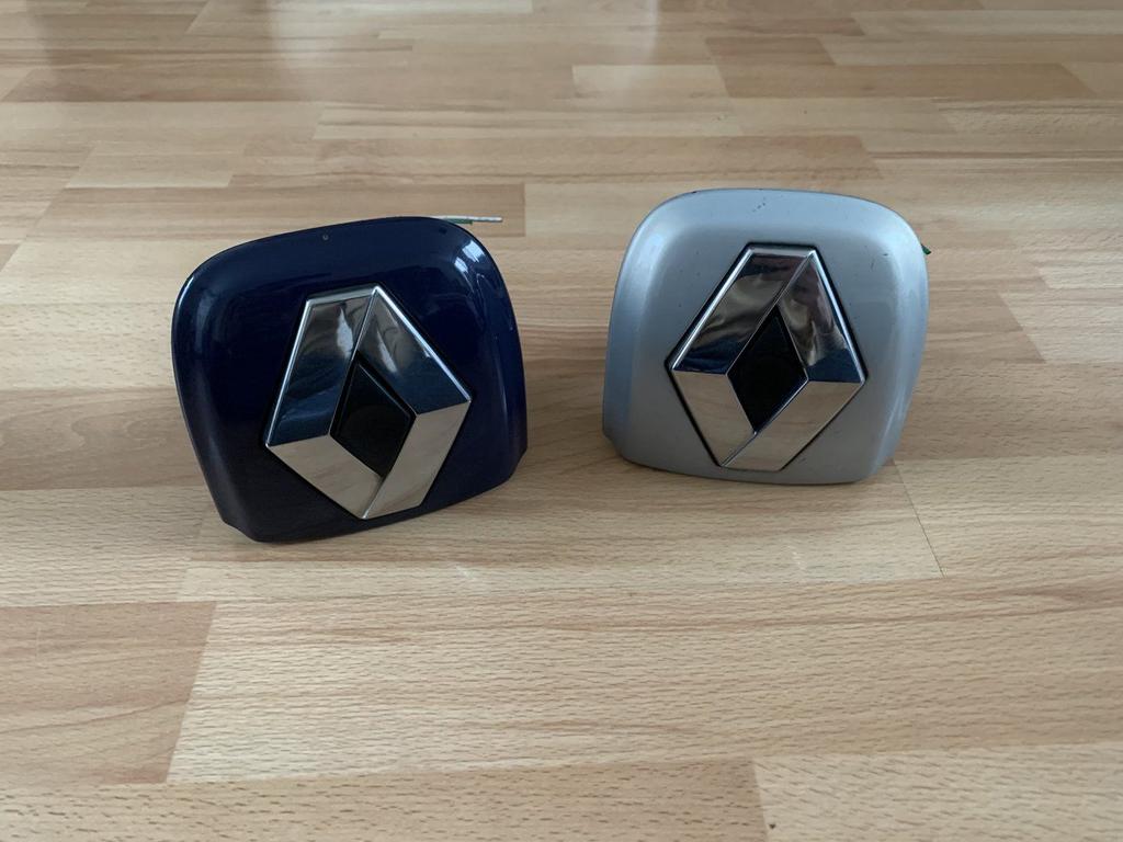 renault clio II 1998 tot 2005 achterklep slot handgreep logo, Gebruikt, -, Renault, -