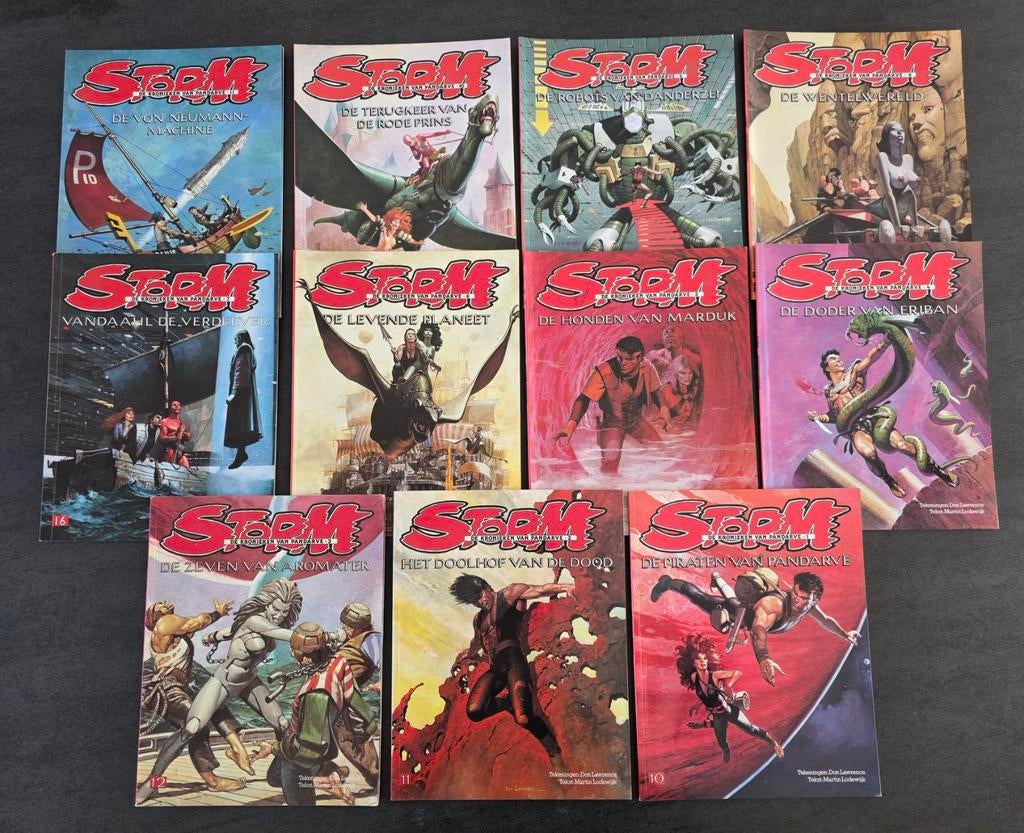 Lot strips: Storm  De kronieken van Pandarve, Ophalen of Verzenden, Zo goed als nieuw