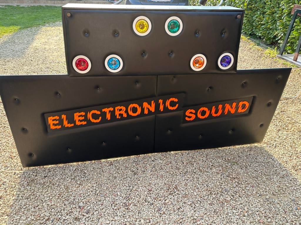 SET -TABLE -KIT DJ VINTAGE TABLE DE MIXAGE 1970 ! Superbe, Enlèvement, Comme neuf, DJ-Set, Autres marques