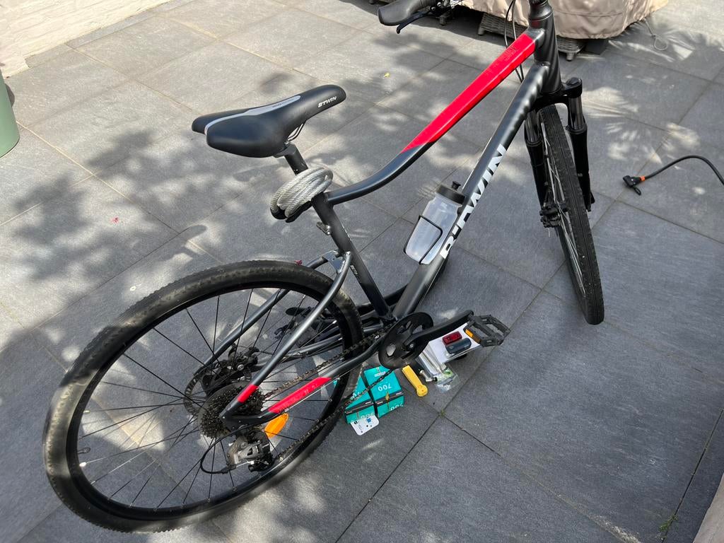 Sportieve riverside hybride fiets 500 incl accesoires, Enlèvement, Comme neuf