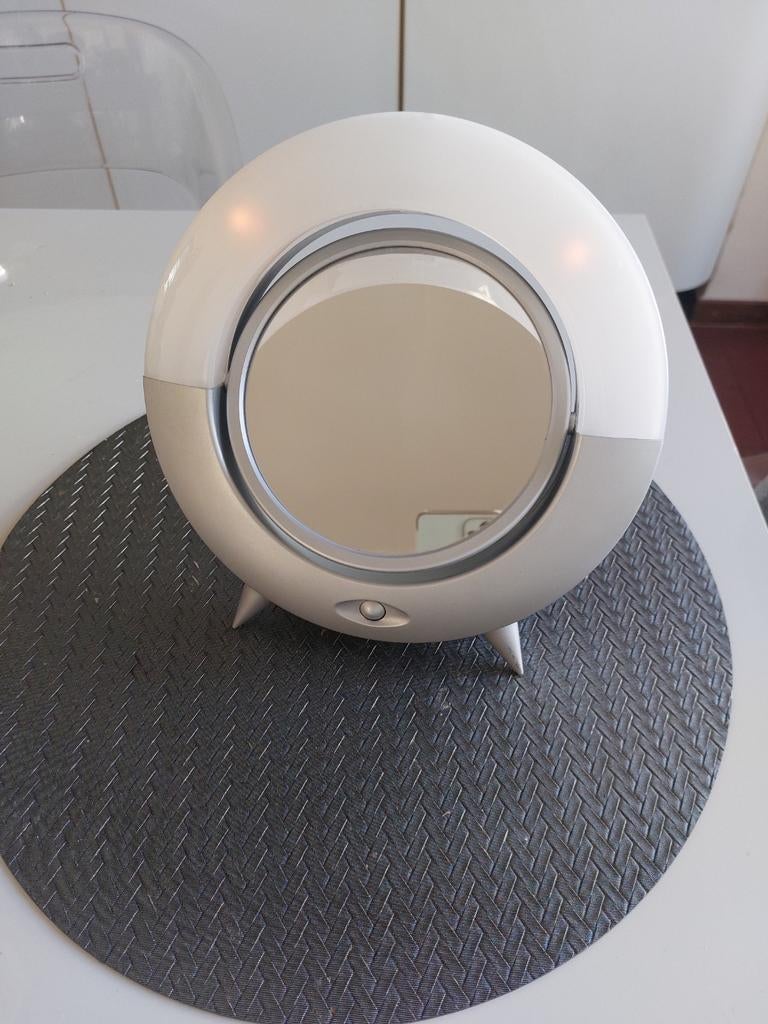 Miroir de maquillage, Maison & Meubles, Enlèvement ou Envoi, Moins de 100 cm, Rond, Comme neuf