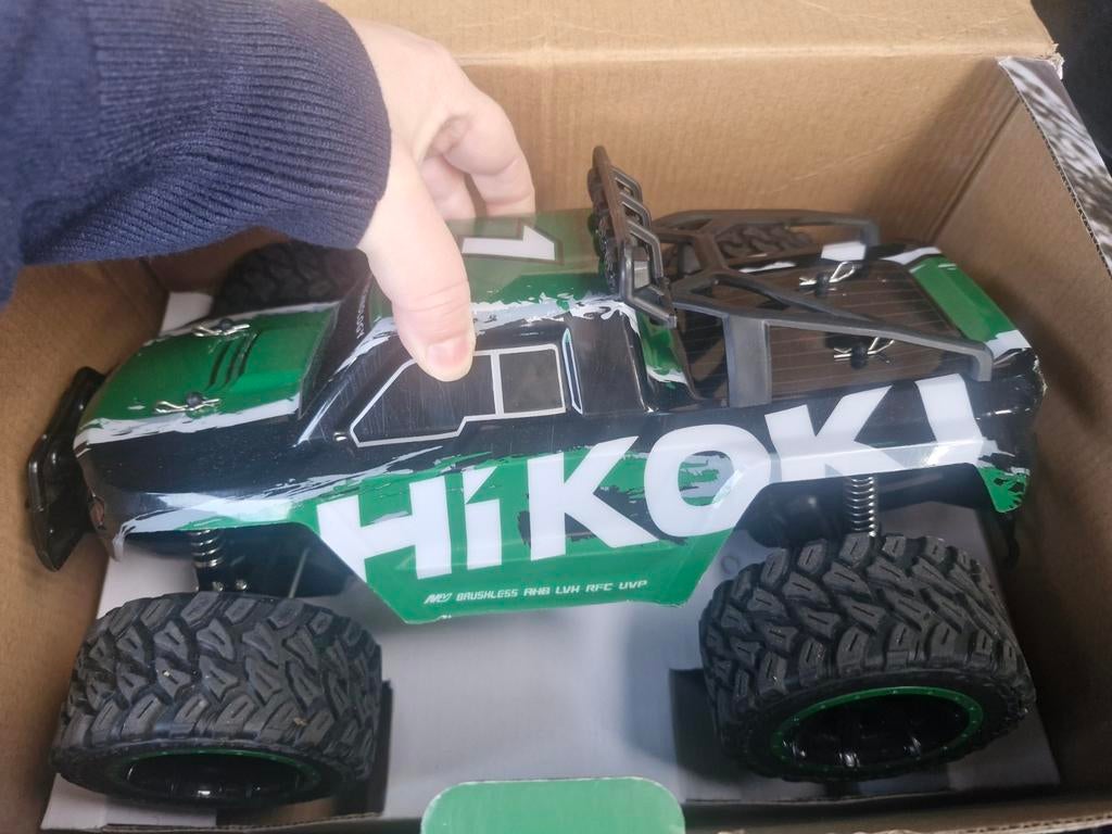 Hikoki Monster Truck zonder controler, Enlèvement