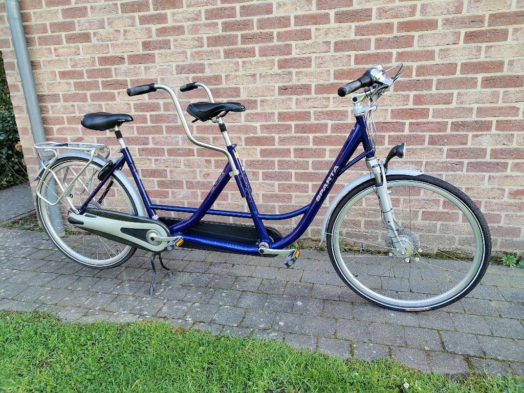 Tandem Sparta DOUBLE X, Fietsen en Brommers, Ophalen, Minder dan 10 versnellingen, Sparta, Gebruikt
