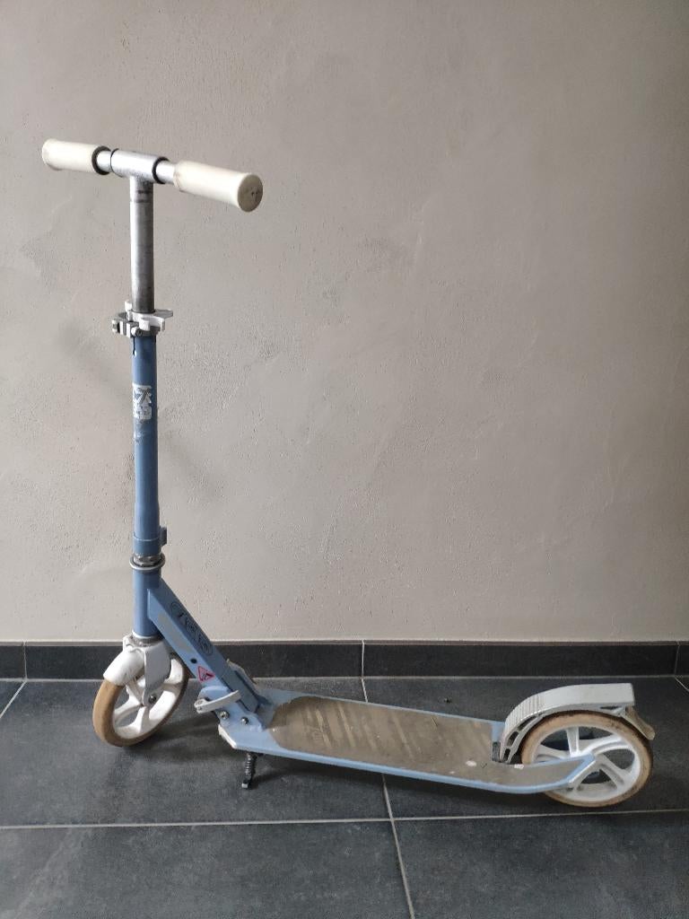 Step Mid 7 - lichtblauw/wit, Fietsen en Brommers, Steps, Ophalen, Gebruikt, Gewone step, Oxelo (Decathlon)