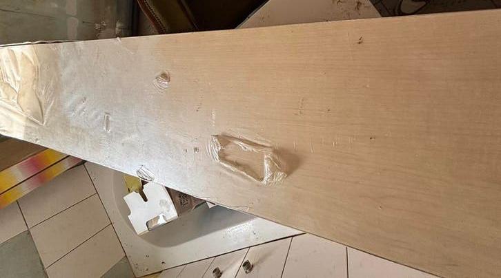 8 pakken Laminaat (~18-20 m2  ) - Licht Eiken/Beuken look, Huis en Inrichting, Stoffering | Vloerbedekking, Ophalen, Zo goed als nieuw