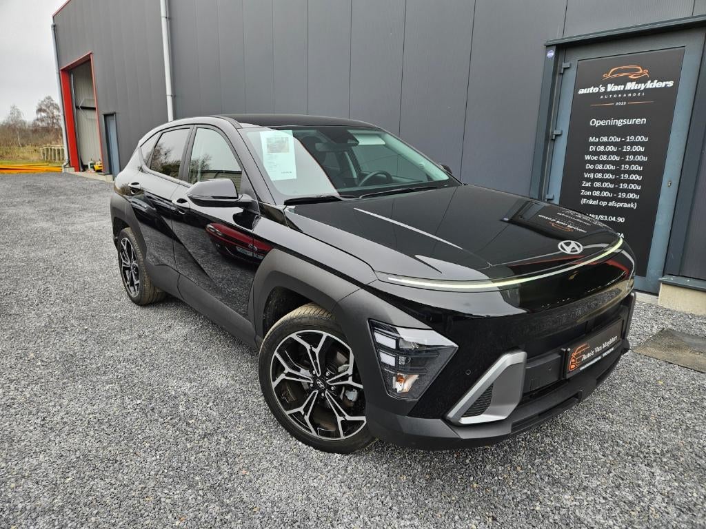 Hyundai Kona 1.0 Automaat Apple CarPlay 12 Maanden Garantie, USB, Stof, Zwart, 5 zetels