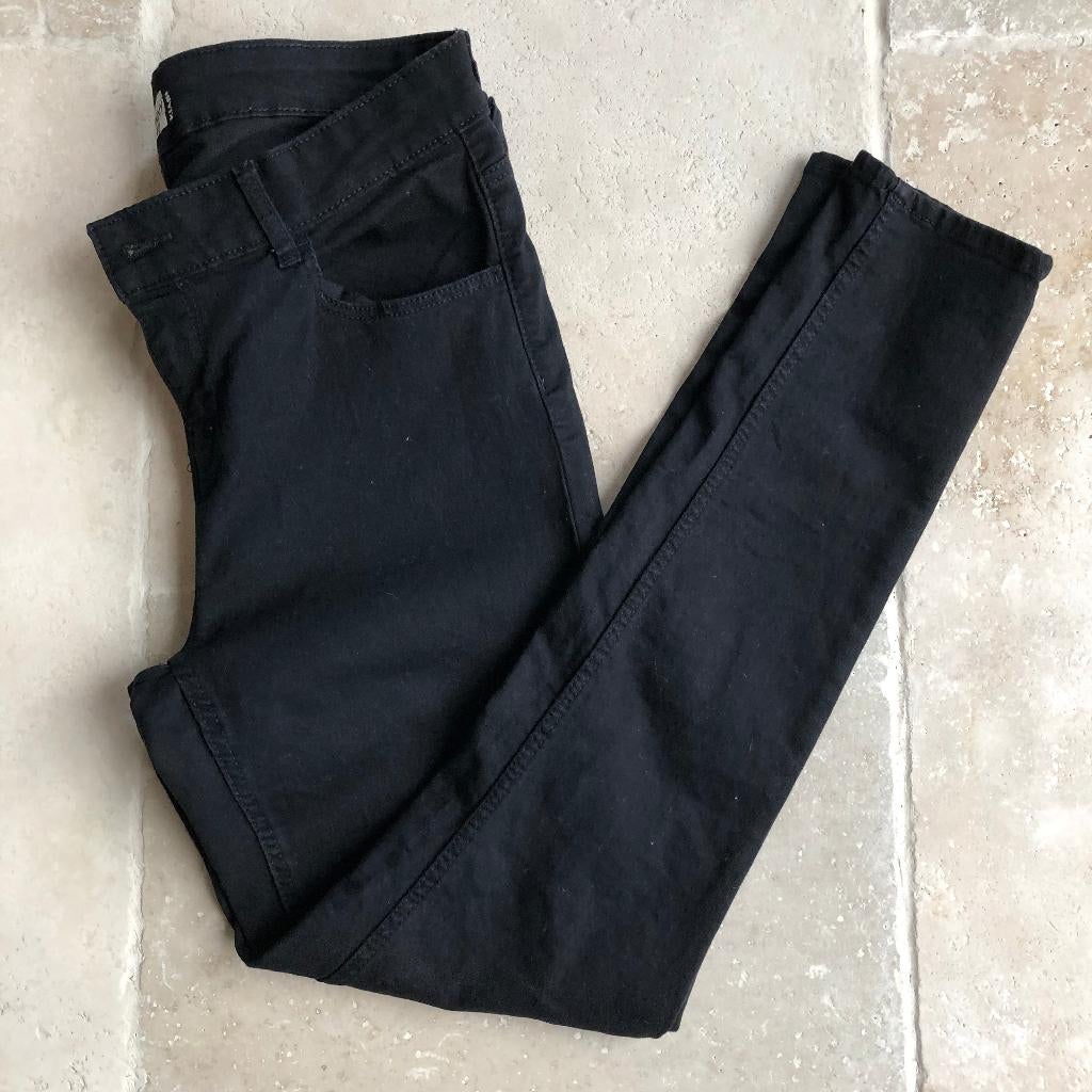 Kiabi-jeans voor dames, Ophalen, Gedragen, Zwart