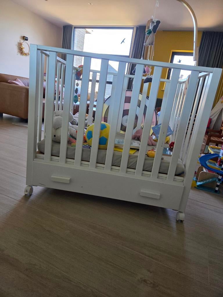 Park met matras, aerosleep matrasbeschermer en hoeslaken, Kinderen en Baby's, Ophalen, Wieltjes