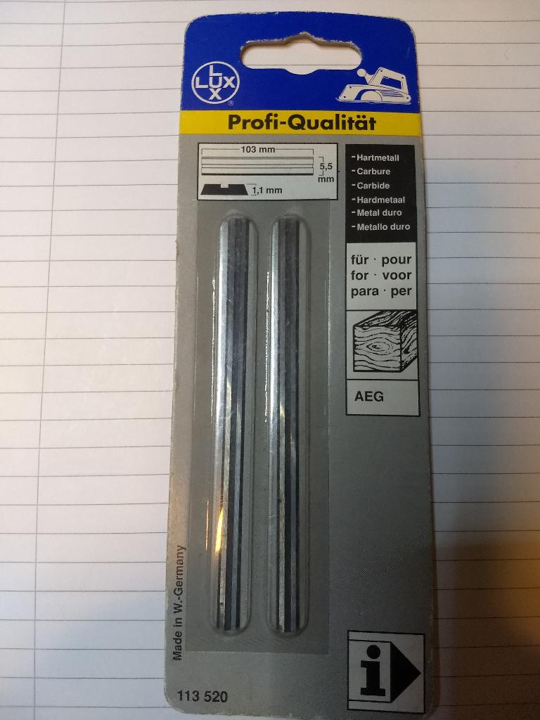 Schaaf messen AEG schaafmachine, Doe-het-zelf en Bouw, Schaafmachines, Ophalen, Nieuw