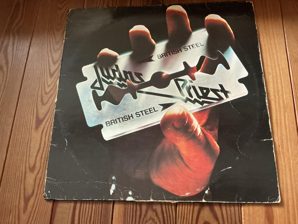 LP Judas Priest - British steel, Ophalen of Verzenden, Zo goed als nieuw