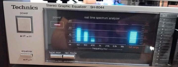 Technics EQUALIZER SH-8044, TV, Hi-fi & Vidéo, Decks cassettes, Enlèvement