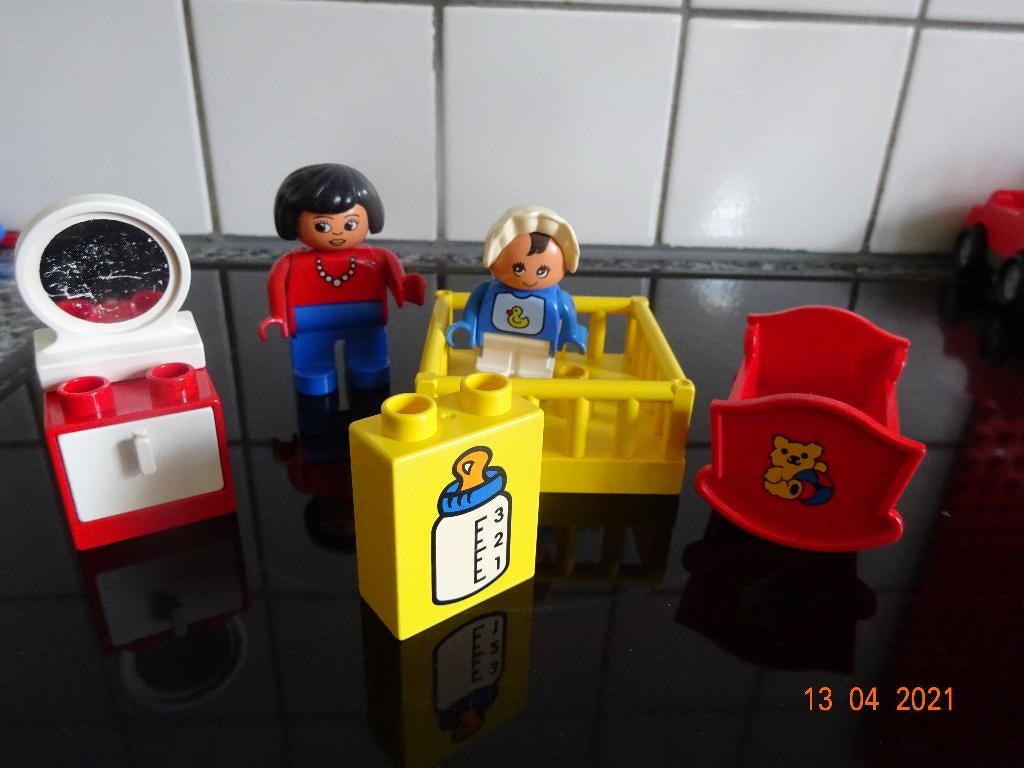 Lego Duplo 2615 Nursery *VOLLEDIG*VINTAGE(1990), Kinderen en Baby's, Speelgoed | Duplo en Lego, Duplo, Complete set, Ophalen of Verzenden
