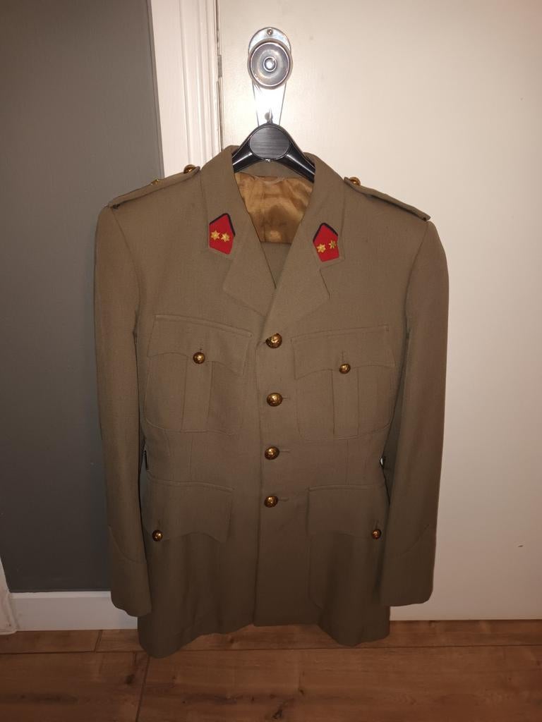 Costume d'armée belge vintage, Collections, Enlèvement ou Envoi, ###, ###, ###