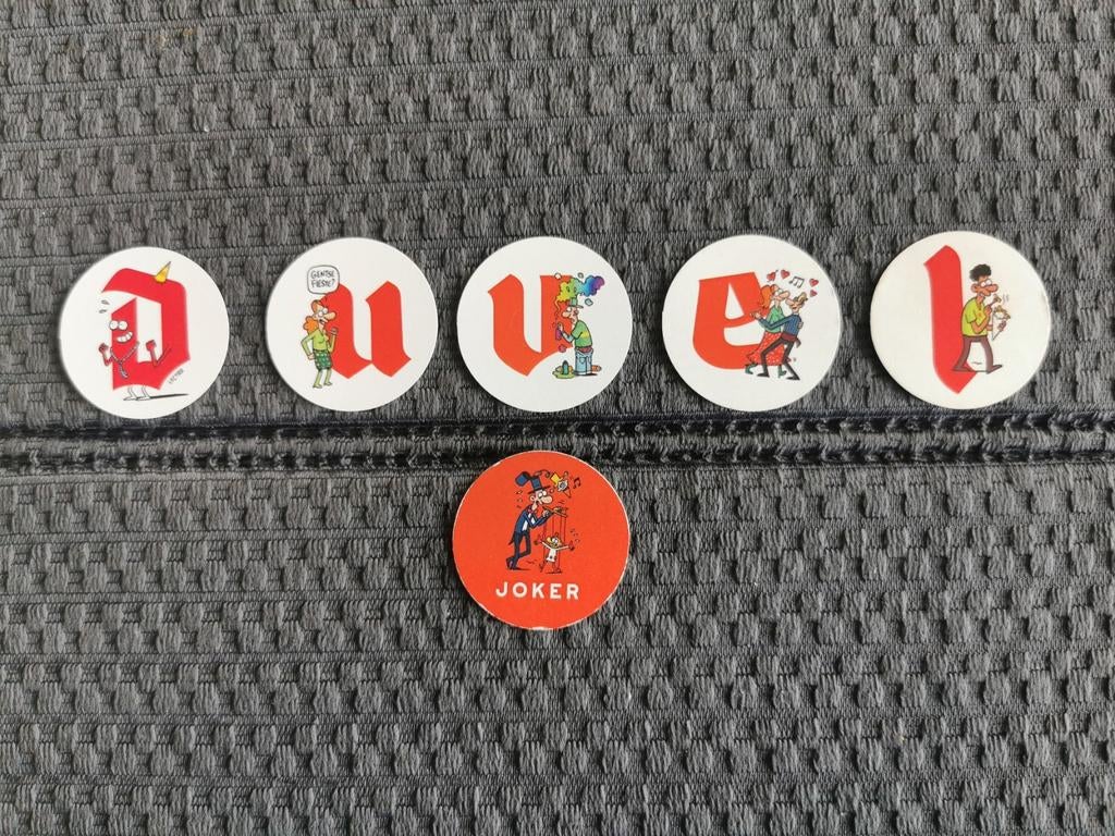 6 jetons - Verre Duvel - Fêtes Gantoises 2025, Collections, Enlèvement ou Envoi, Neuf