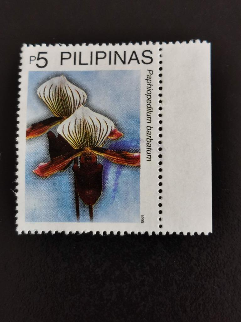 Filippijnen 1999 - bloemen - inheemse orchidee, Ophalen of Verzenden, Gestempeld, Zuidoost-Azië