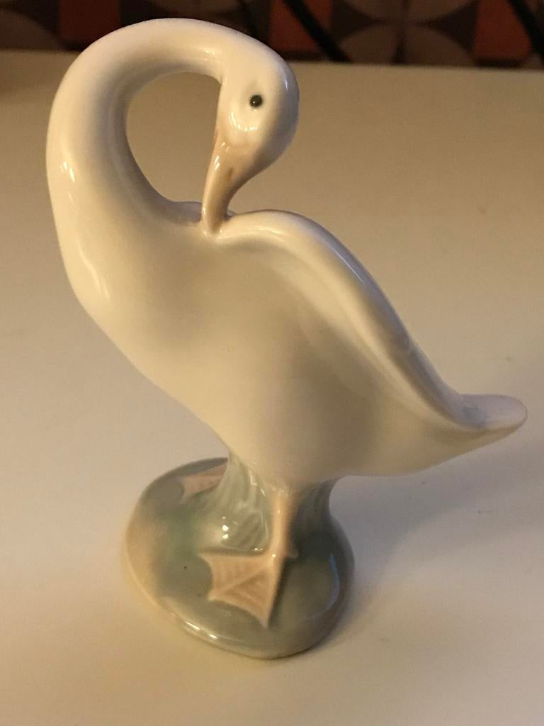 Lladro porseleinen zwaan, Verzamelen, Ophalen of Verzenden, Zo goed als nieuw