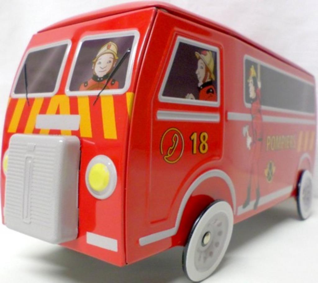 Camionnette Pompiers, Hobby en Vrije tijd, Modelauto's | 1:18, Zo goed als nieuw, Auto, Overige merken, Ophalen