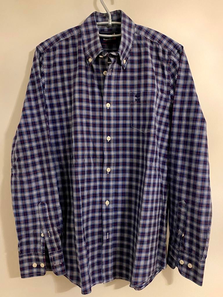 Hemd River Woods 16 jaar, Ophalen of Verzenden, Zo goed als nieuw, River woods, Halswijdte 38 (S) of kleiner