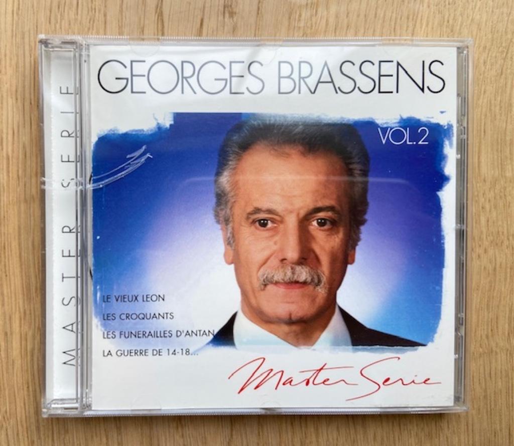 CD Georges BRASSENS Master Serie Volume 2, Ophalen of Verzenden, Zo goed als nieuw