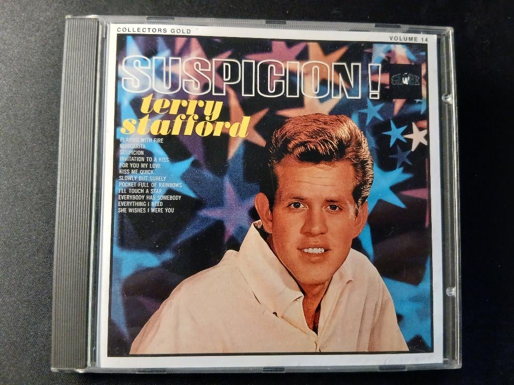 Terry Stafford – Suspicion ! - Popcorn Cd, Ophalen of Verzenden, Zo goed als nieuw