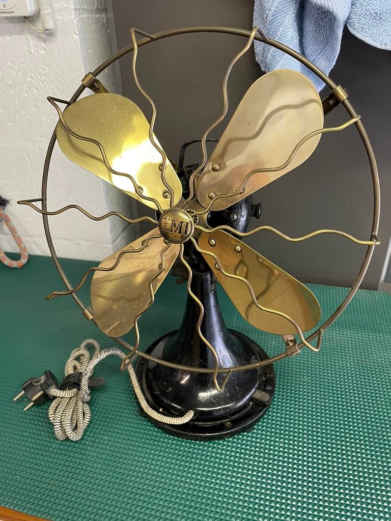 EMI vintage ventilator, Ophalen of Verzenden, Gebruikt