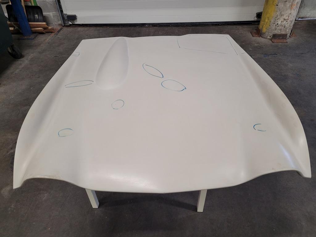 MOTORKAP TR4 -5 & 250 NIEUW (licht beschadigd), Ophalen, Voor, Triumph, Motorkap