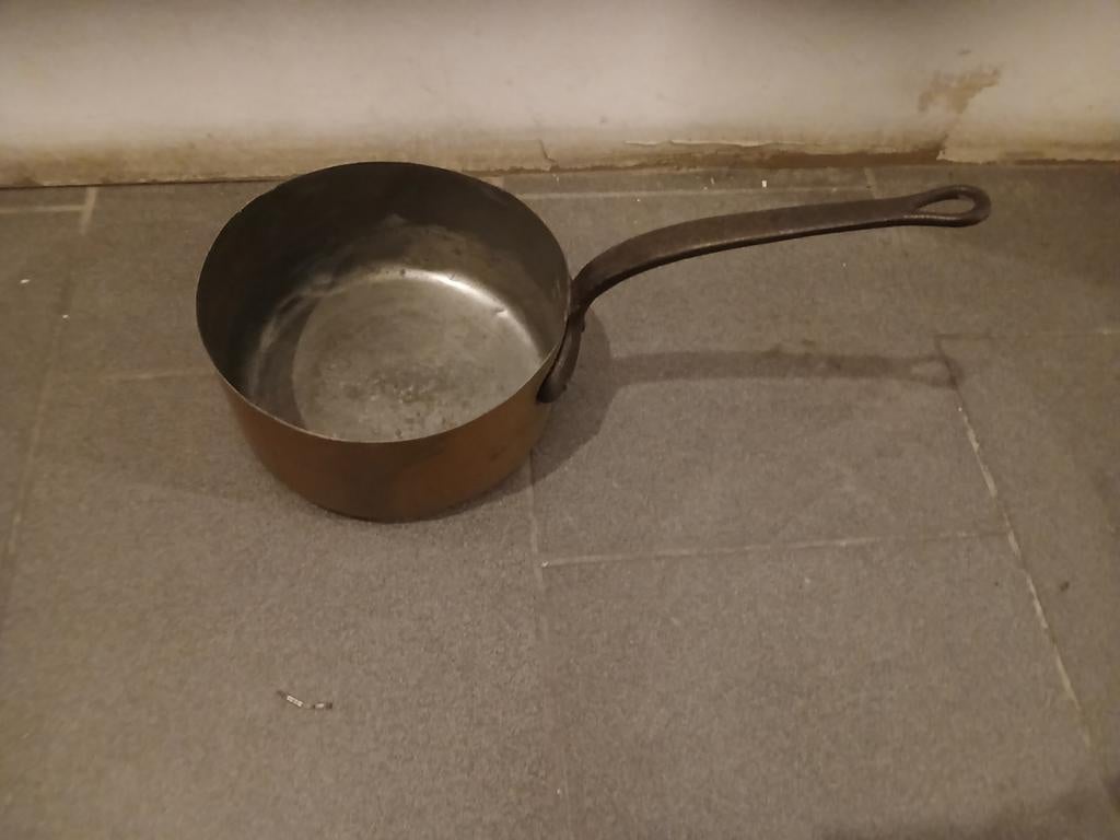 Koperen pan, Antiek en Kunst, Ophalen