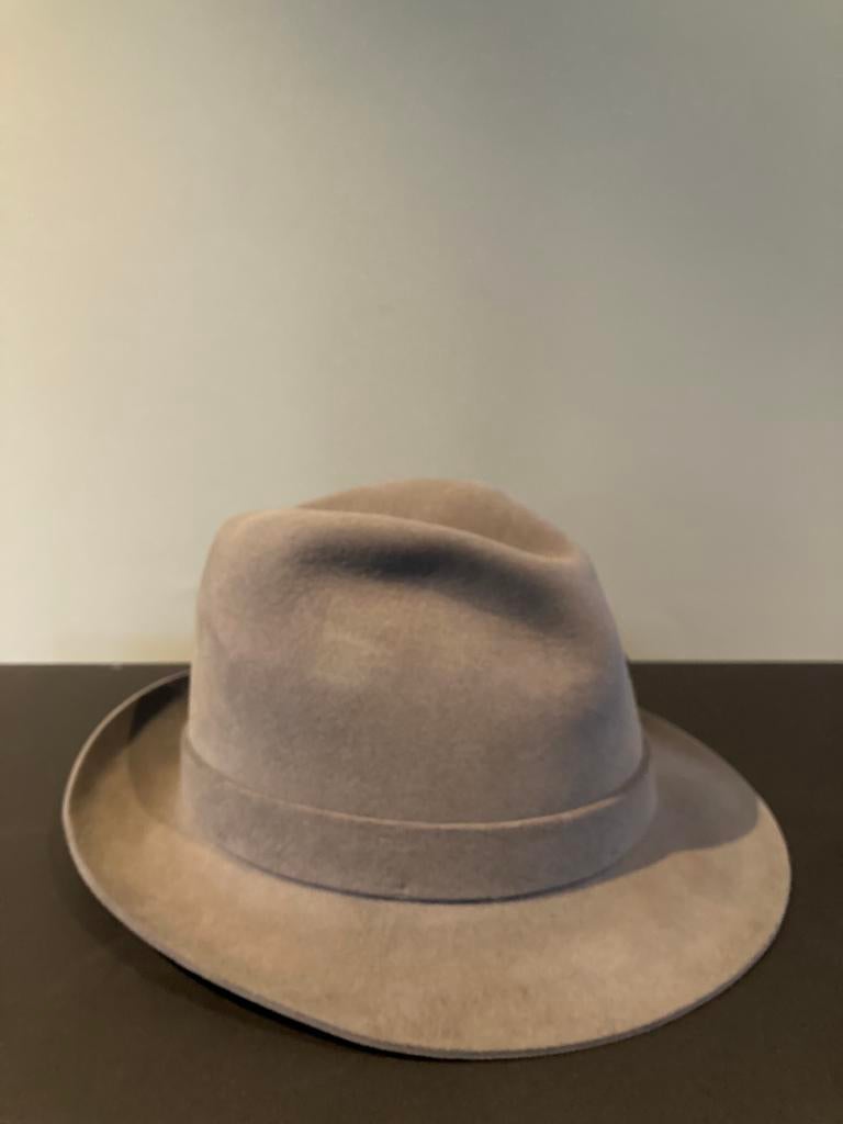 Borsalino herenhoed, Enlèvement, Porté, 57 cm (M, 7⅛ pouces) ou moins, Chapeau