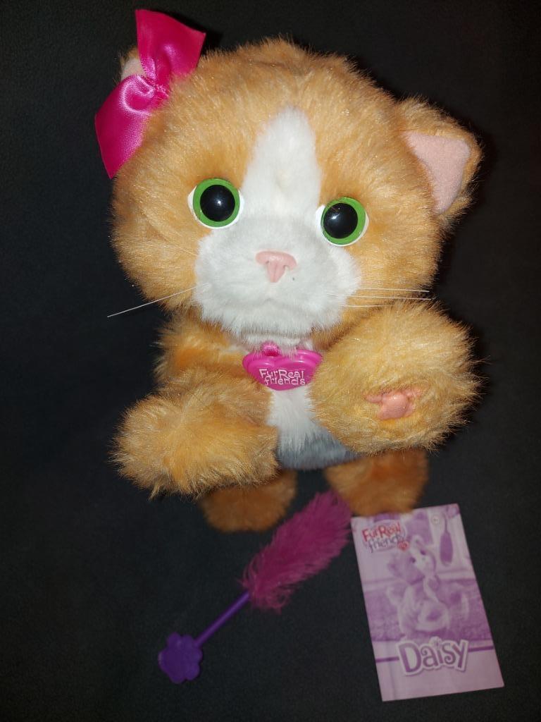Vier echte vrienden: Daisy de kat (interactieve knuffel), Ophalen, Gebruikt, Jongen of Meisje