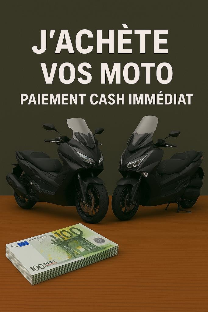 🛵💸 RACHAT IMMÉDIAT DE MOTOS & SCOOTERS – PAIEMENT CASH ! ✅, Motos, Particulier, Scooter
