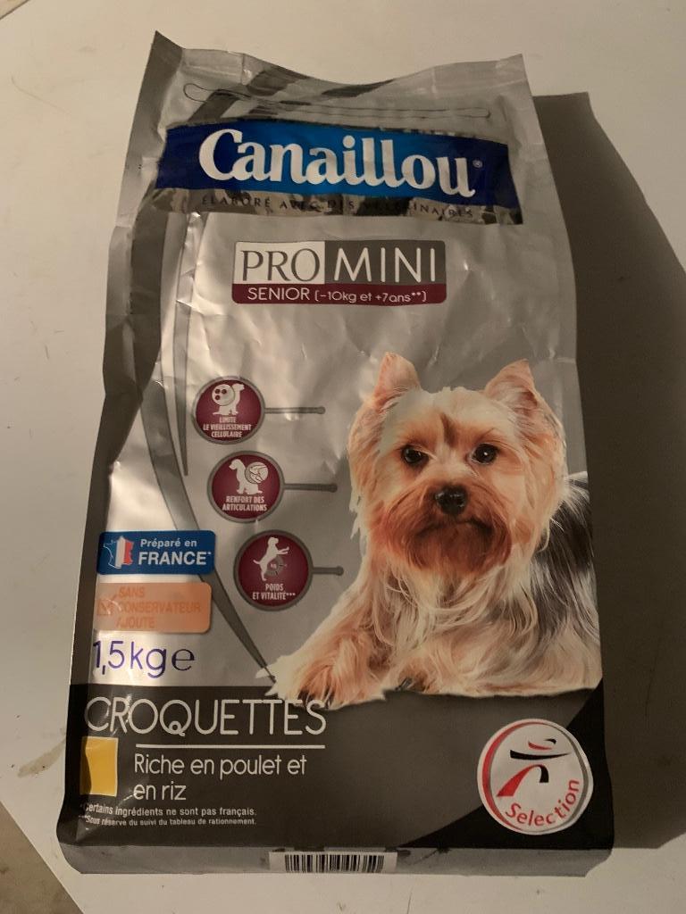 Croquettes pour chien paquet 1,5 kg Canaillou - Neuf, Enlèvement ou Envoi, Chien