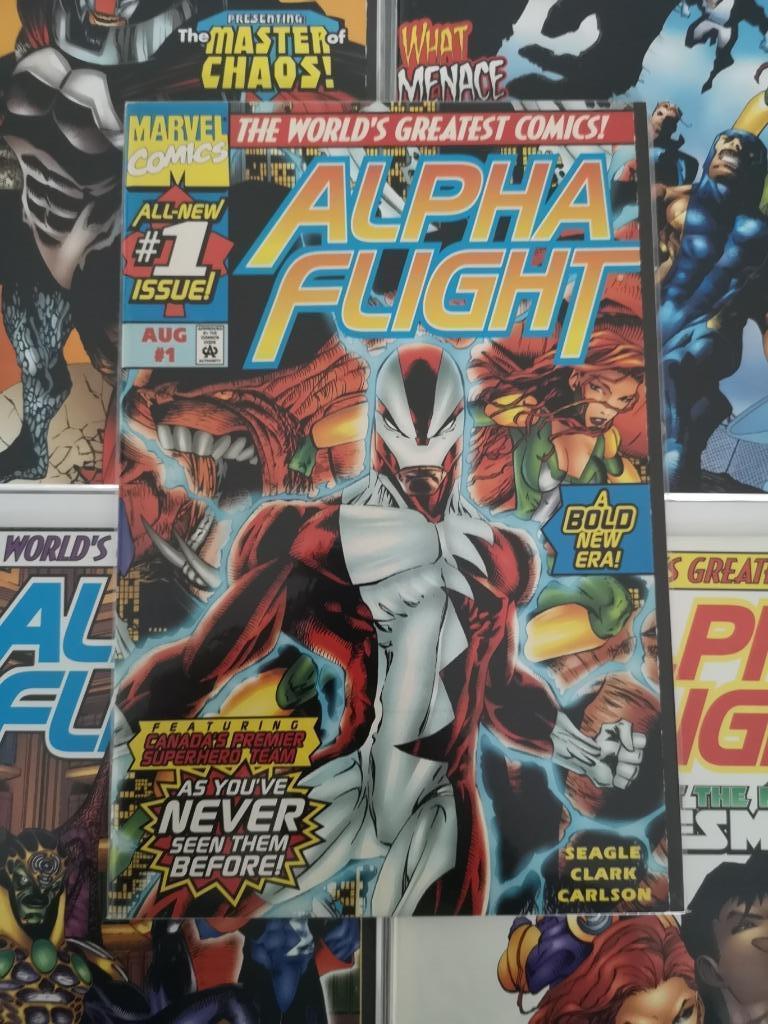 Alpha Flight (vol.2) #1-10, 12, 15-16 & Annual '98 (14 comic, Plusieurs comics, Enlèvement ou Envoi, Comme neuf