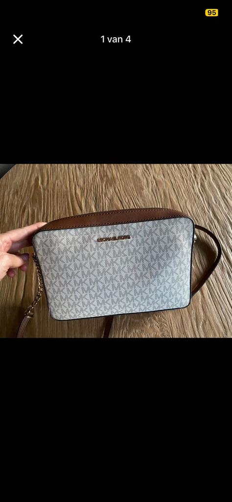 mooie handtas met portefeuille van Michael Kors, Ophalen of Verzenden, Zo goed als nieuw