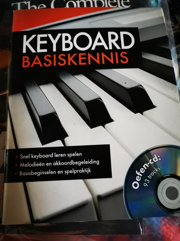 Keyboard leerboek basiskennis met cd  nieuw, Muziek en Instrumenten, Bladmuziek, Ophalen of Verzenden, Nieuw, Les of Cursus, Keyboard
