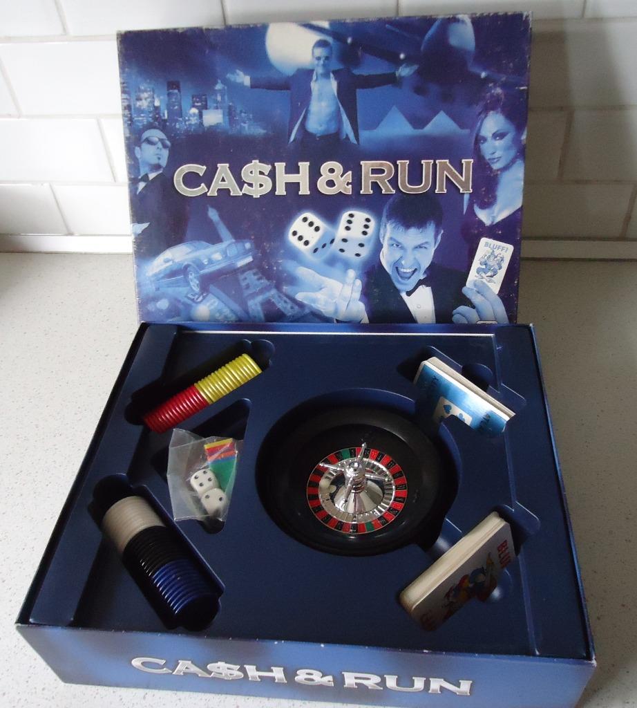 "Cash  & Run" van Jumo in nieuwe onbespeelde staat !, Hobby en Vrije tijd, Gezelschapsspellen | Bordspellen, Zo goed als nieuw
